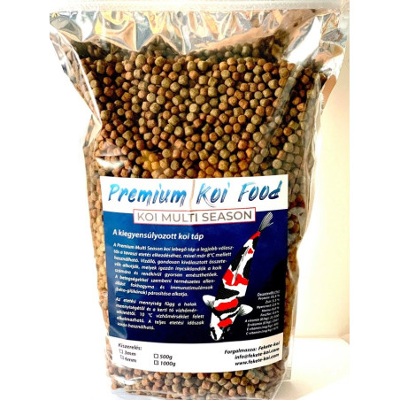 Koi Multi Season 6 mm 1000 g ( hrană pentru pești - primăvară, toamnă )