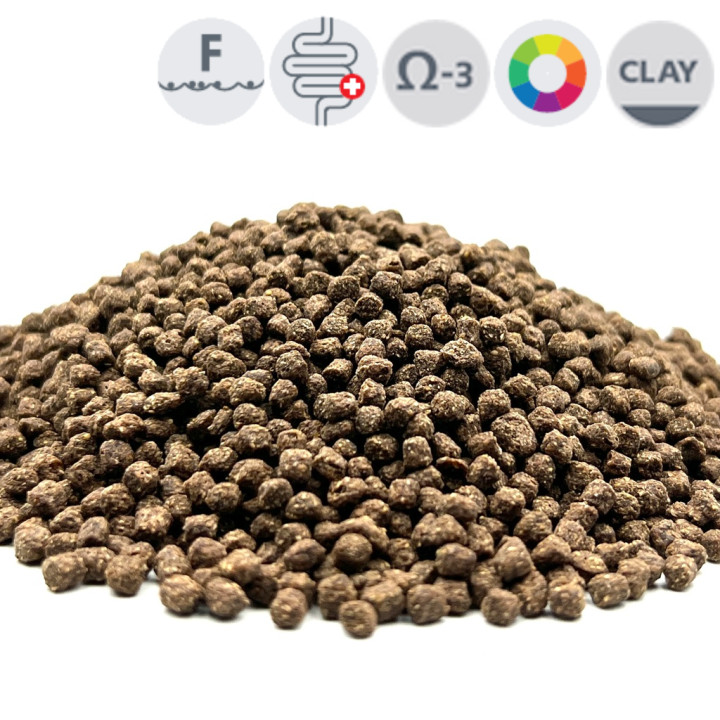 Professional  hrana cu proteine pentru Crapi Koi 3 mm ( 2 kg )