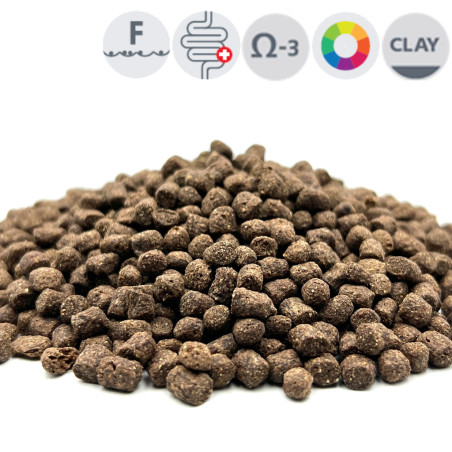 Professional  hrana cu proteine pentru Crapi Koi 6 mm ( 1 kg )