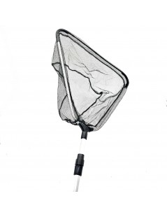 Plasa pescuit iaz 115-215cm maner, 45cm plasa