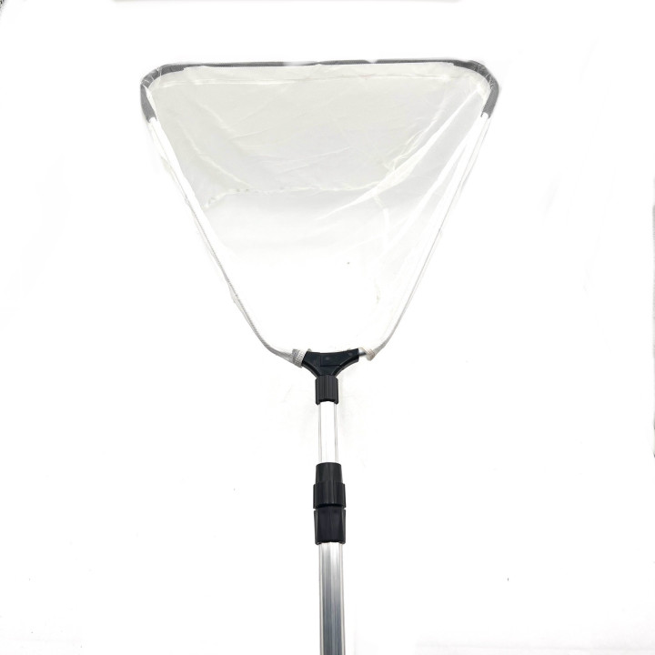 Plasa pescuit iaz115-215cm maner, 45cm plasa