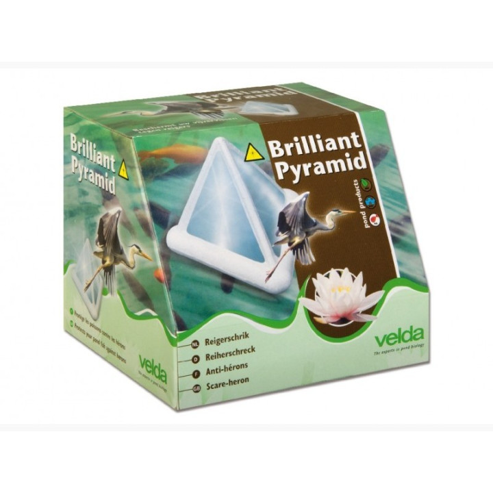 Velda Brilliant Pyramid, alarma de pasari, piramida plutitoare