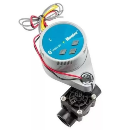 Controler Hunter NODE-100 cu 1 zonă, Bluetooth, alimentat de baterie și electrovalvă