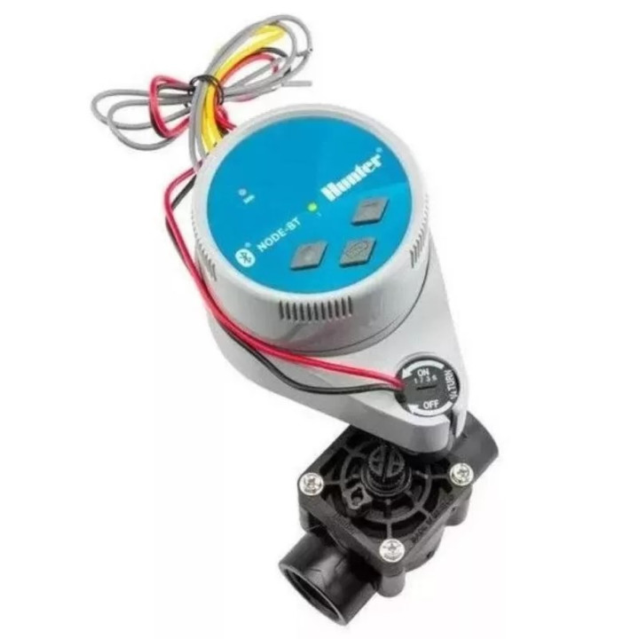 Controler Hunter NODE-100 cu 1 zonă, Bluetooth, alimentat de baterie și electrovalvă