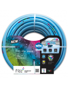 Furtun premium fără răsucire 3/4 "25 m Fit Nts Jeans - fish-farm.ro