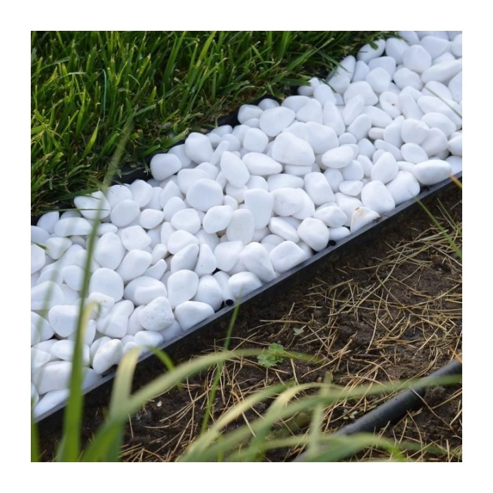 Bordura pentru gazon extra rezistent negru 1025/75/78 mm