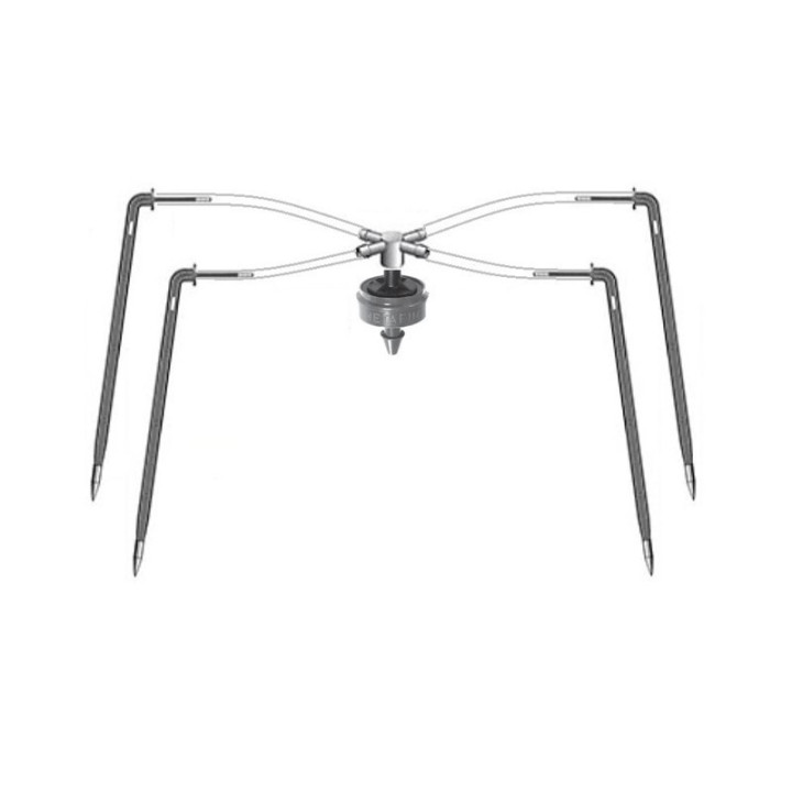 Netafim PCJ CNL ciuperca picurare 4L/ora (gri) se imparte