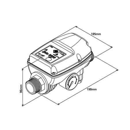 Presostat electronic Brio 2000 mt Italtecnica