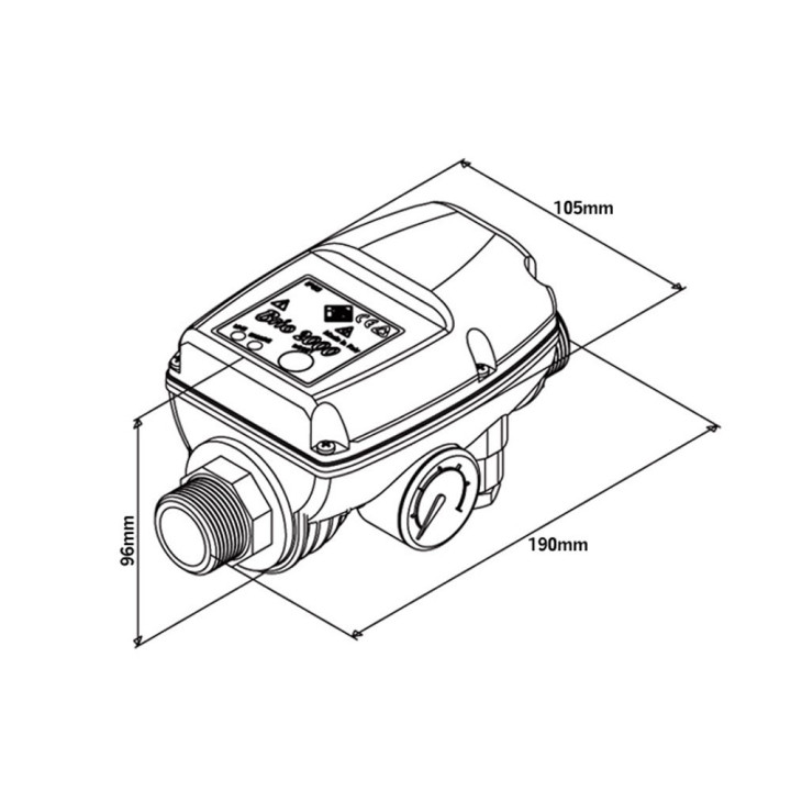 Presostat electronic Brio 2000 mt Italtecnica
