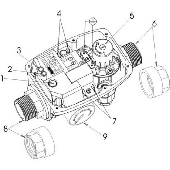 Presostat electronic Brio 2000 mt Italtecnica