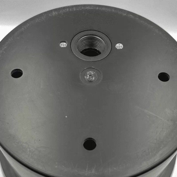 Cutie rotunda cu robinet de plastic