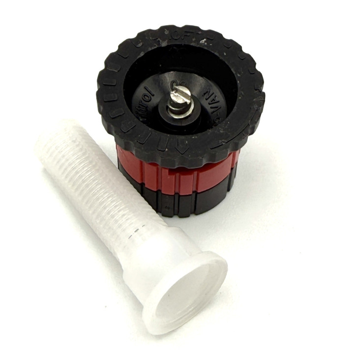 Duza regrabilSLPX, I-PRO si HS aspersor, 2,7-3,0 m, 0-360grad rosu (10-VAN)