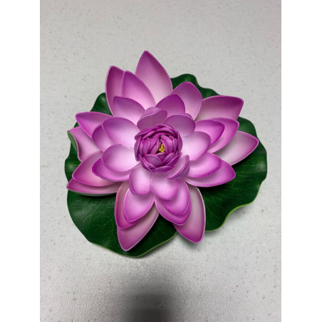 Nufar plastic mare 18cm, Liliac