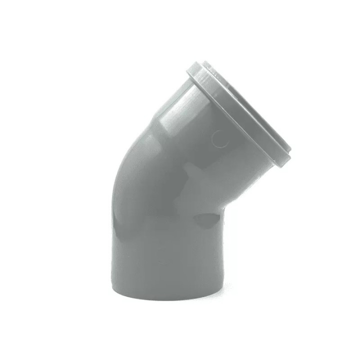 Cot cu garnitura PVC DN 75/30°