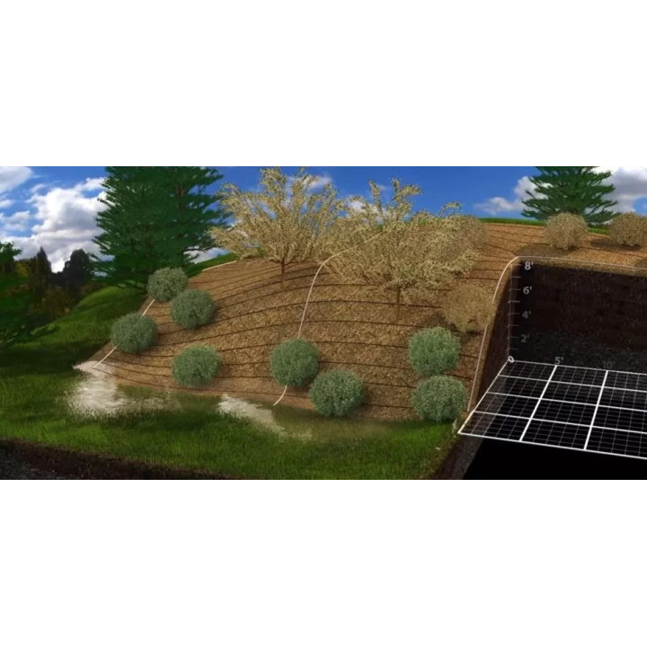 Dynomac PC DN16mm 100cm 4l/h 400m tub picurare compensat de presiune