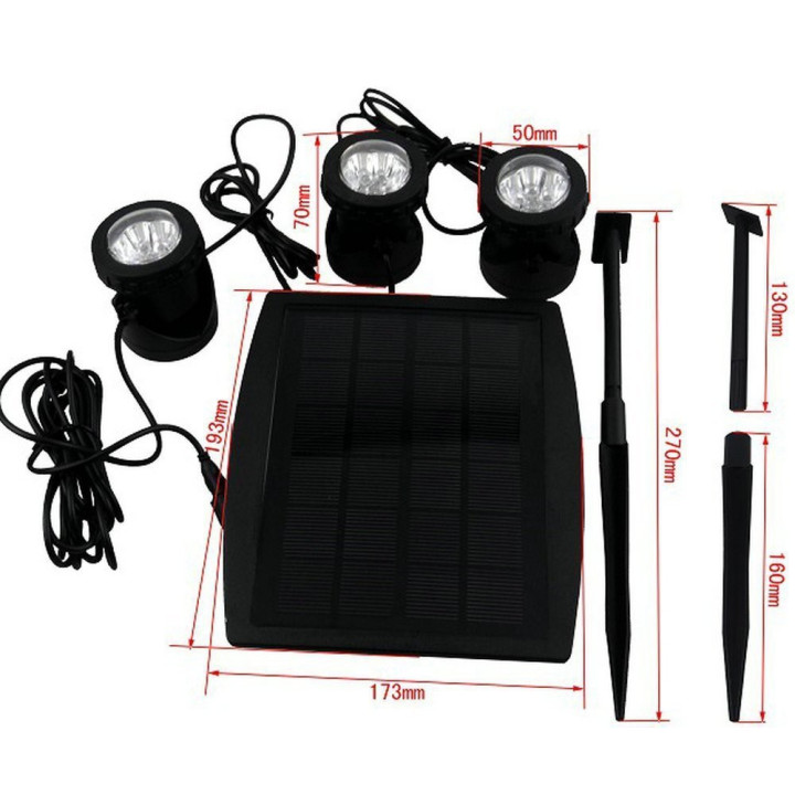 Iluminare iaz SL318C cu panou