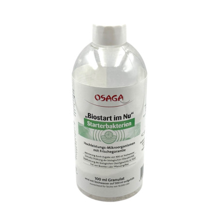 Osaga “Biostart im Nu” 100ml/10m3 (bacterii colonizatoare pentru iaz si acvariu)