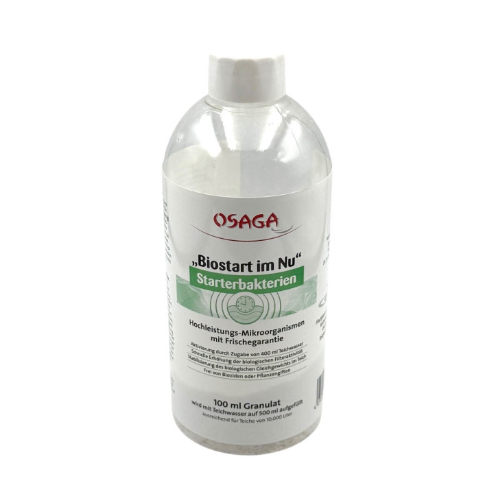 Osaga “Biostart im Nu” 100ml/10m3 (bacterii colonizatoare pentru iaz si acvariu)