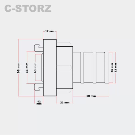 Racord storz refulare C52-2"