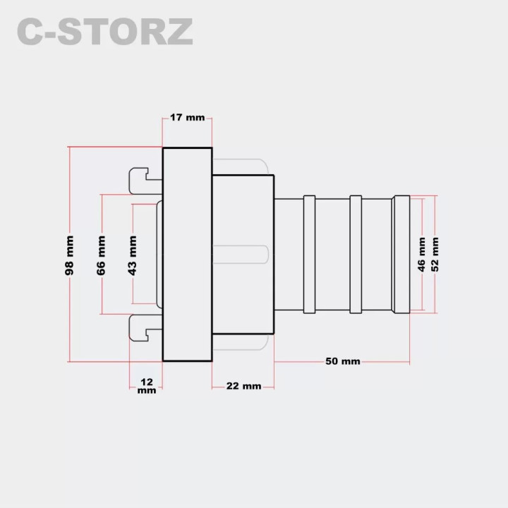 Racord storz refulare C52-2"