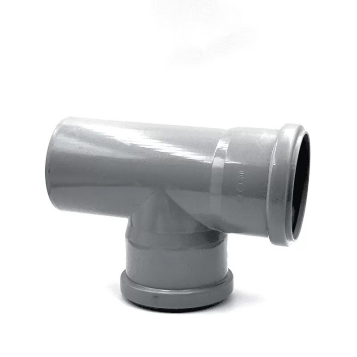 T cu garnitura PVC DN 110 T