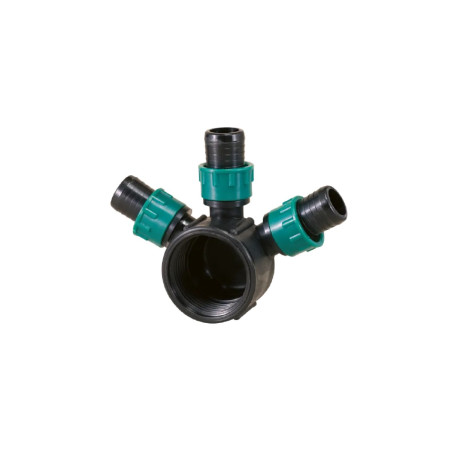 Ramificatie 3 iesiri pentru banda de picurare 17x1 FI PO