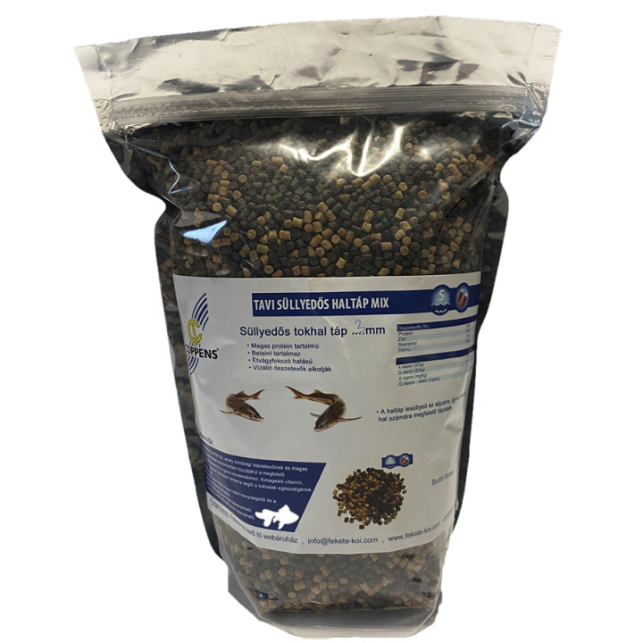 Hrana scufundabila ( galben-negru ) 3 mm ( 1 kg )