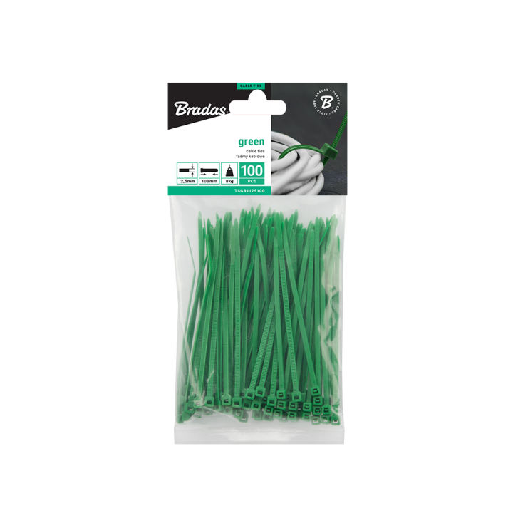 Colier plastic Bradas rezistenta UV pentru plase de umbrire 15 cm 100 buc/pachet