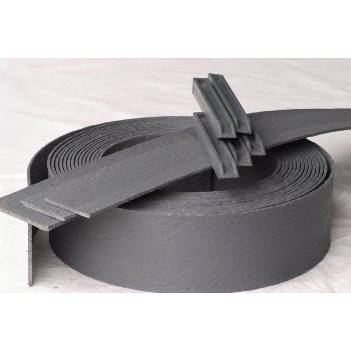 ECOLAT- margine iaz, limitator, bordura 25m X 14 cm  x 0,7 cm rola