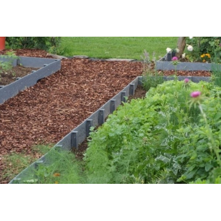 ECOLAT- margine iaz, limitator, bordura 25m x 19 cmx 0,7 cm (rola)