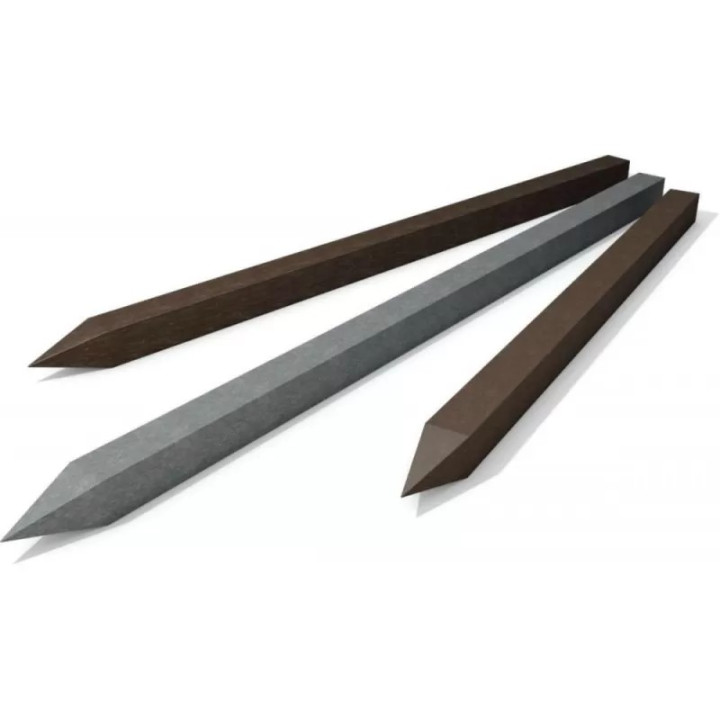 Tarusi plastic  4 cm x 4 cm x 45 cm