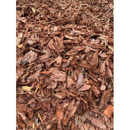 Scoarta de pin rosu scoarta decorativa I. clasa 60l 60-100mm