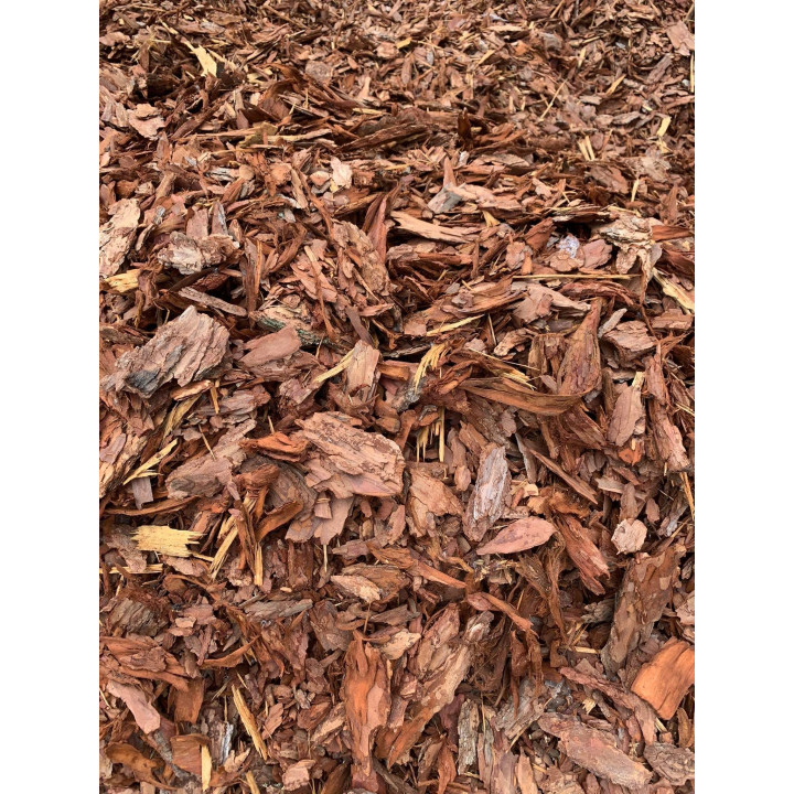 Scoarta de pin rosu scoarta decorativa I. clasa 60l 60-100mm