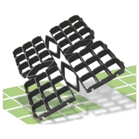 Erősített falú Gyeprács 48x48x4,8cm