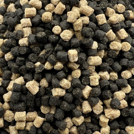 Hrana scufundabila ( galben-negru ) 3 mm ( 10 kg )