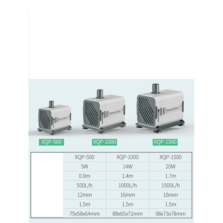 Pompa SUnSun XQP-500 Eco (5w)