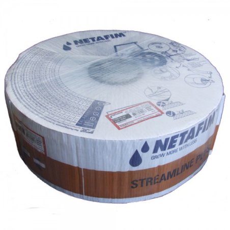 Bandă de picurare Streamline dist. 20cm, 6mil, 2,2L/h (2600m/rolă)(12,9Ft/m)