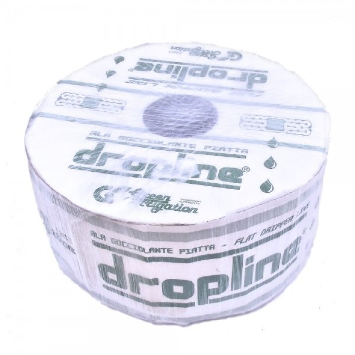 Bandă de picurare Dropline, 6mil, distanță 30cm, 1,3L/h (3000m/rolă)(12,9Ft/m)