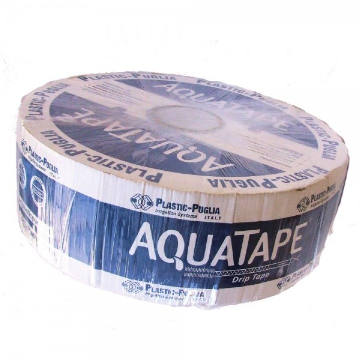 Bandă de picurare Aquatape 30cm distanță, 8mil 0,9L/H (2500m/rolă)(15,2Ft/m)