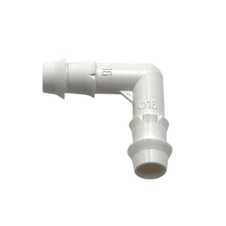 Cot cu nervuri 16mm (alb)