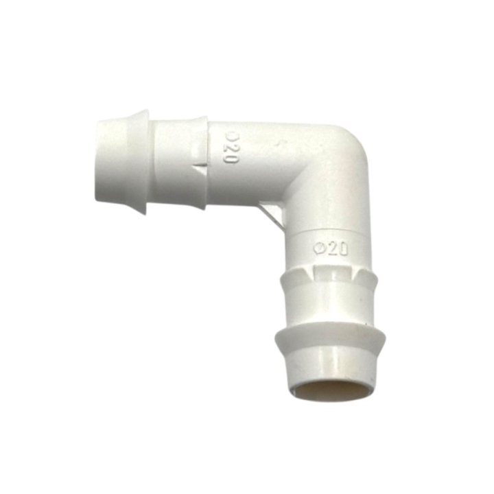 Cot cu nervuri 20mm (alb)