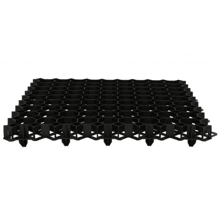 Grilaj de gazon pentru grădină Multi Grid 600x600x40mm (negru)