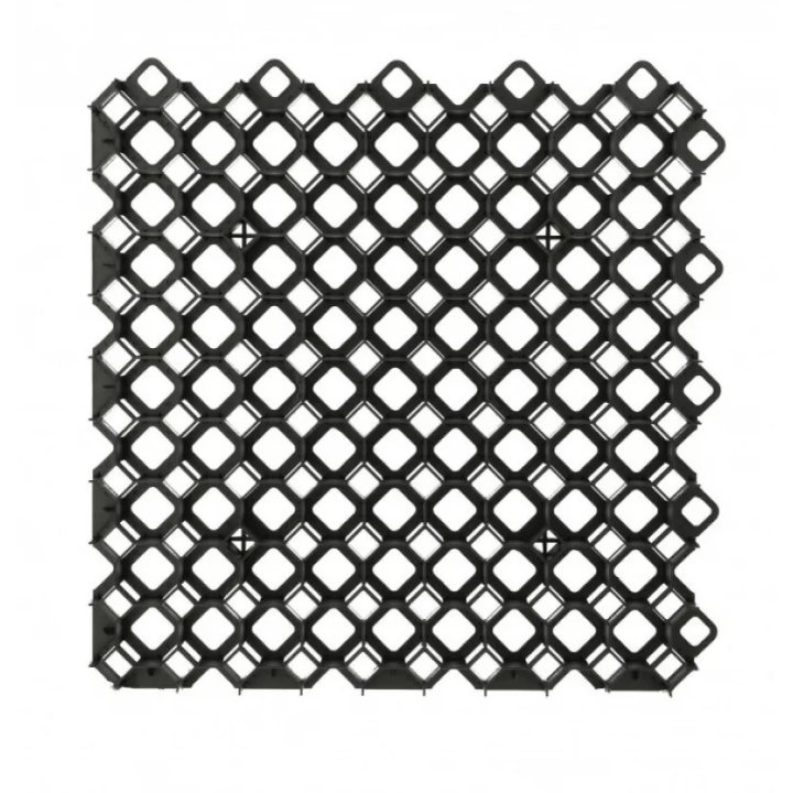 Grilaj de gazon pentru grădină Multi Grid 600x600x40mm (negru)