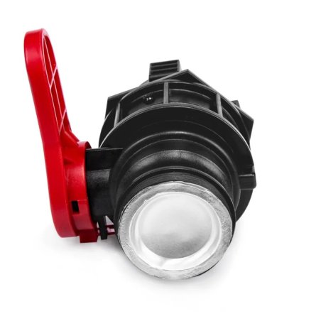 Robinet cu bilă pentru rezervor IBC S75X6 cu flanșă din plastic S60X6FE