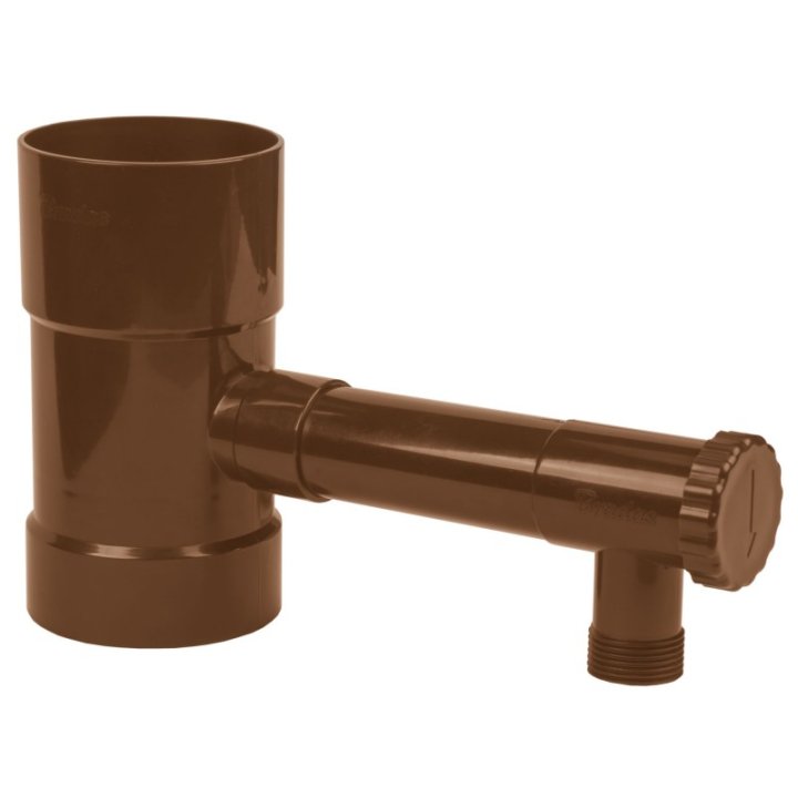 Colector de apă de ploaie BRADAS 100mm-bronz