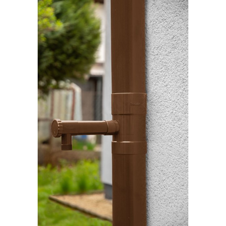 Colector de apă de ploaie BRADAS 100mm-bronz