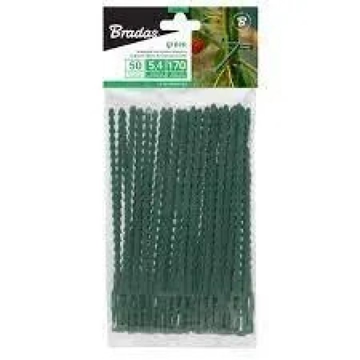 Colier de cablu reutilizabil pentru fixarea plantelor 170/5,4mm verde
