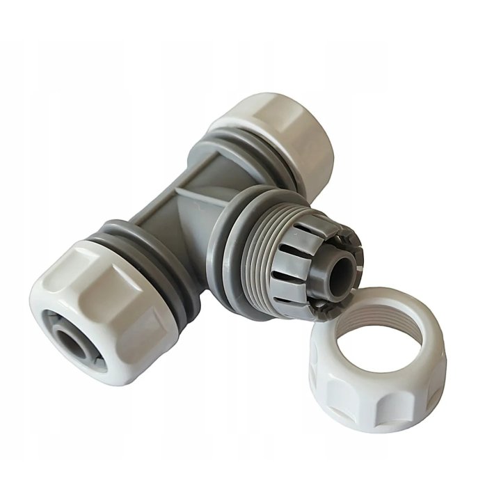 Distribuitor T premium pentru furtun 1/2"