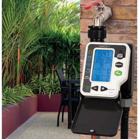 Controler RAIN AMICO+ cu 2 zone, montabil pe robinet