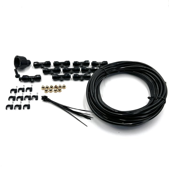 Set de răcire prin ceață Monra cu duze de alamă 10 metri (NO600)